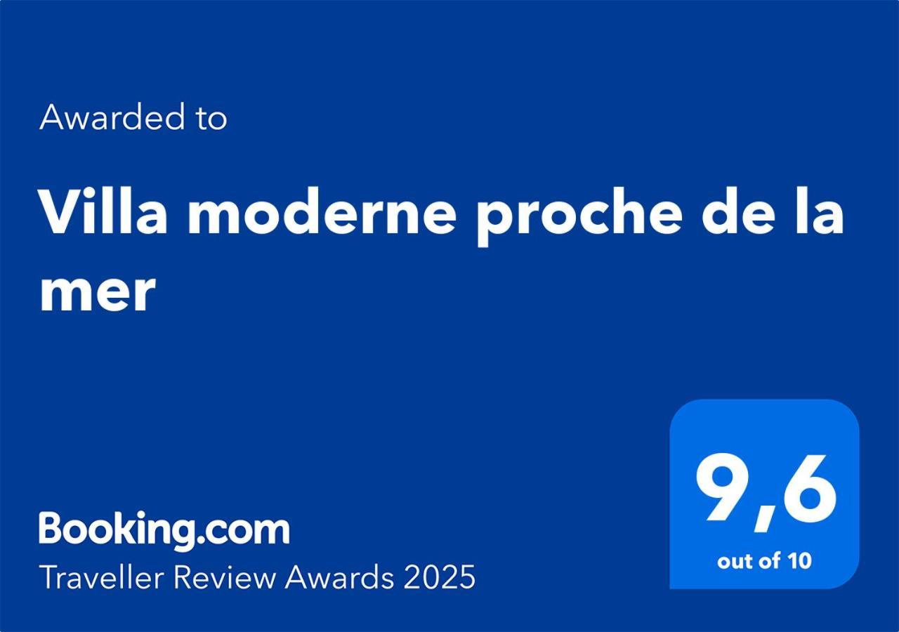 Villa Moderne Proche De La Mer 마닐바 외부 사진